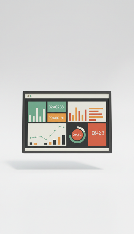 Digital logistics dashboard with real-time tracking